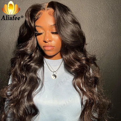 Transparent 13x6 Lace Frontal Wig Gray Ash Blonde Wig Highlight Wig Human Hair 13X4 Frontal Preplucked Wig For Women Stripe Wig