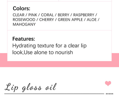 Lip Oil Gloss Ibcccndc