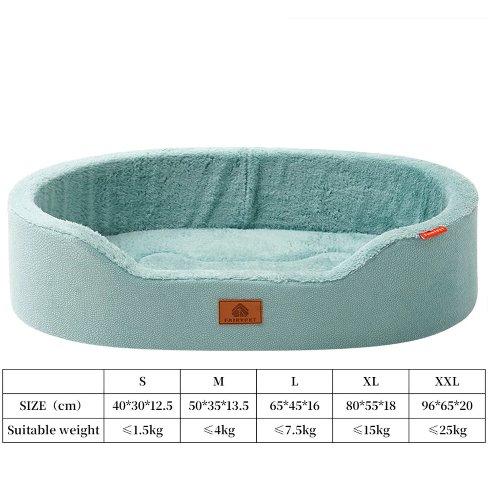 Dog Beds for Large Dogs, Winter Orthopedic Dog Bed for Medium Large Dogs,Big Waterproof Couch Pet Bed