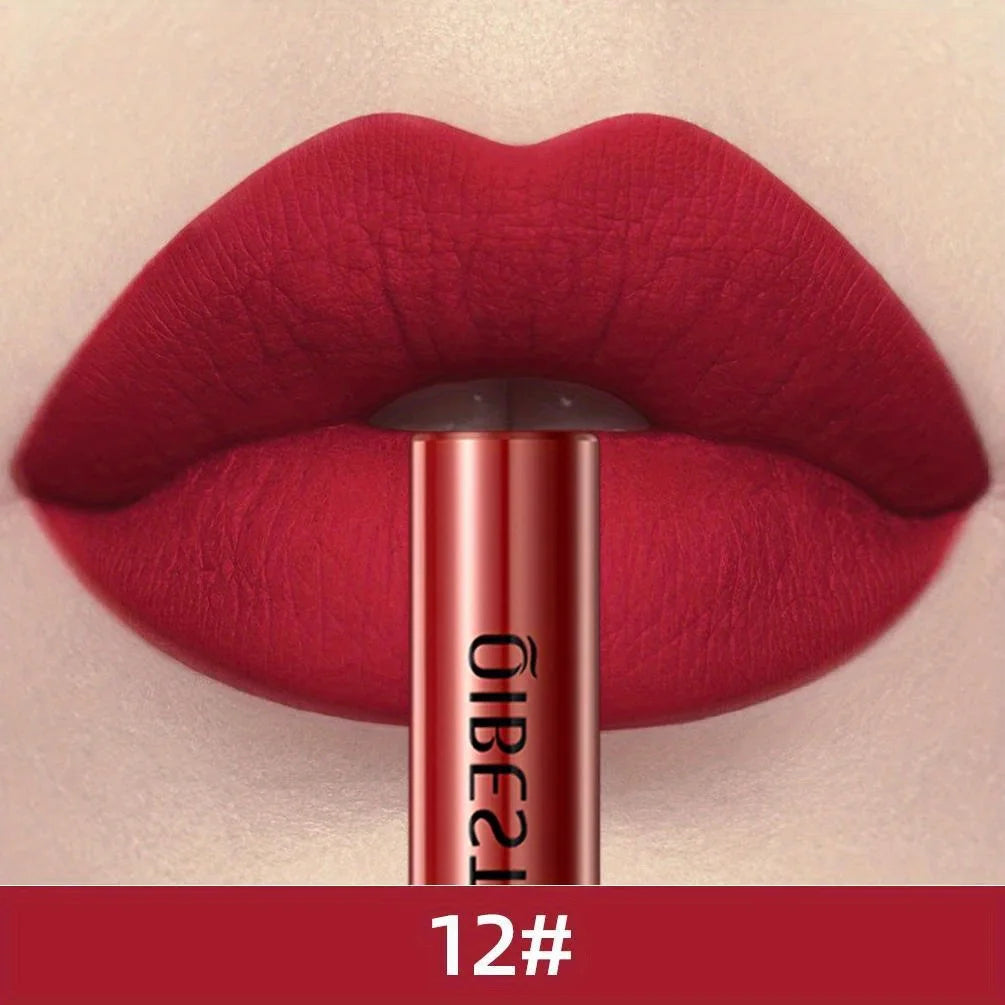 Matte Liquid Lipstick Waterproof Long Lasting Velvet Mate Nude Red Lip Gloss Lint Tube Makeup Cosmetic Lipsticks Lipgloss