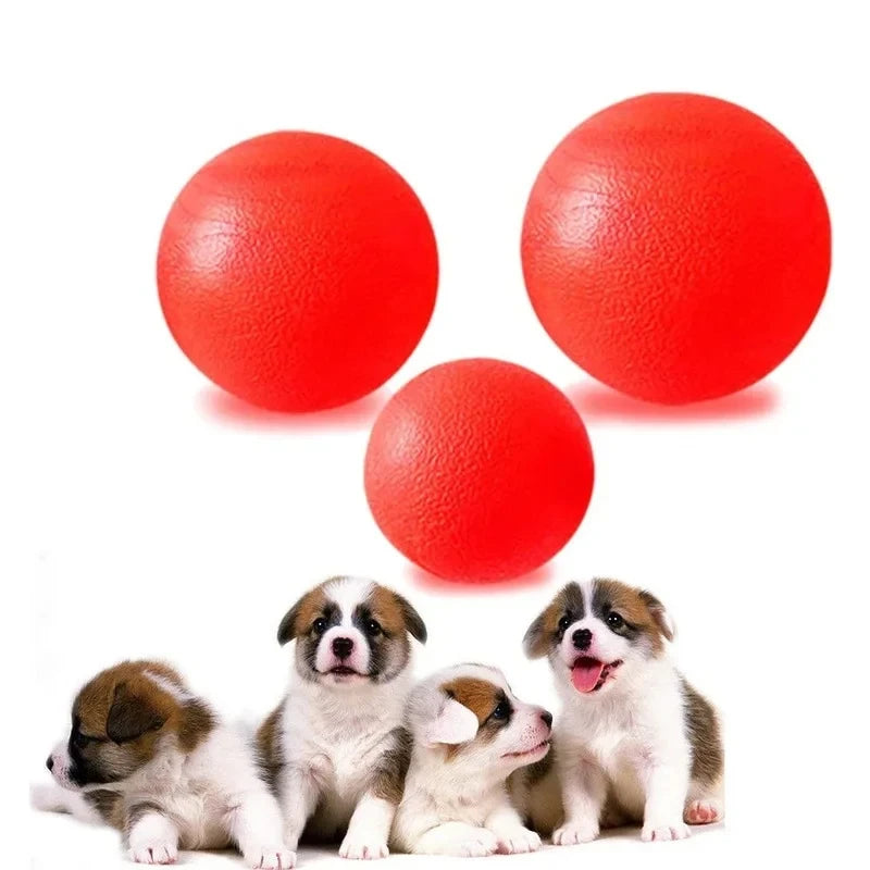 Indestructible Solid Rubber Ball Pet Dog Toy Training Chew Play Fetch Bite Toys Dog supplies Puppy Dog Toys for Large Dogs
