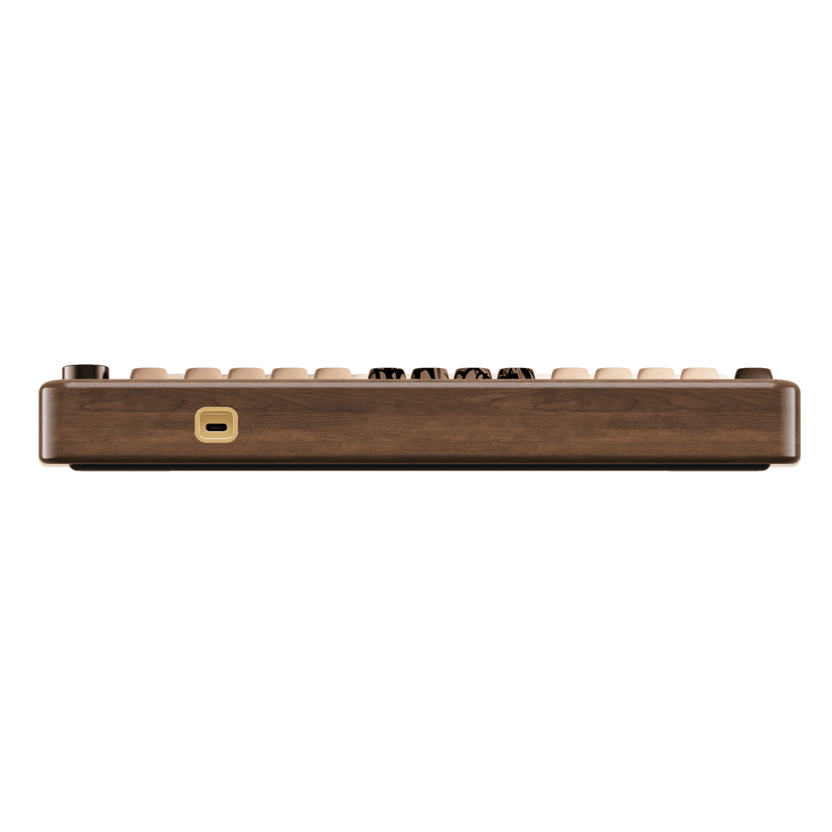 Akko MU02 75% Mountain Seclusion Wooden Mechanical Keyboard RGB Hot-swappable BT5.0/2.4G Wireless & Type-C Wired Gaming Keyboard