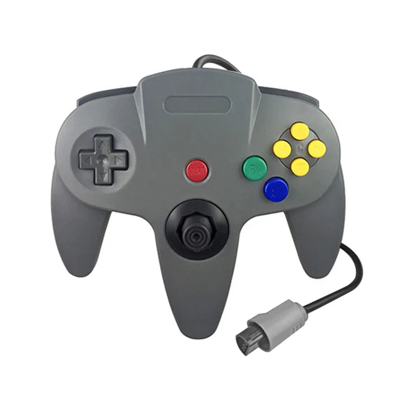 Wired Transparent Gaming Joystick for N64 Gamepad Game Controller for N64 Console