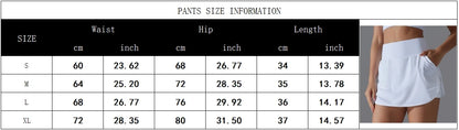Women Gym Running Shorts Double Deck Quick Dry Gym Sport Shorts Fitness Jogging Workout Shorts With Pocket Sports Tight Short