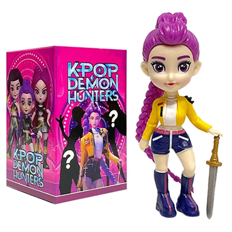 K-Pop Demon Hunters Blind Box: Bandai 10cm Mini Figure Set