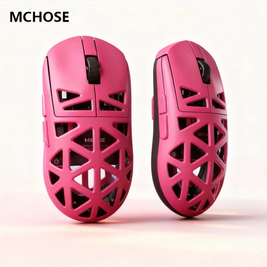 MCHOSE A7X Ultra Magnesium Alloy Wireless Mouse Game E-sports Bluetooth third mock examination PAW3950TI Lightweight