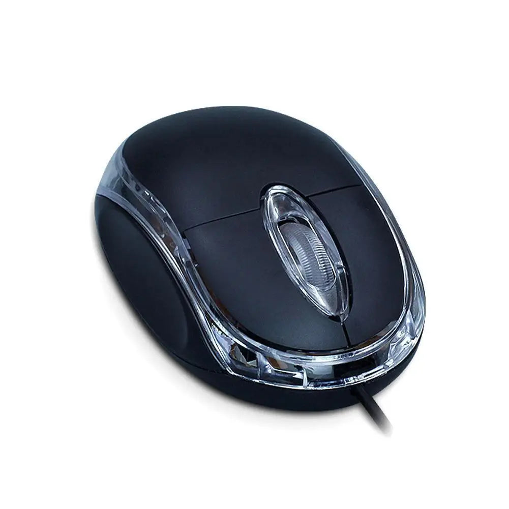 1Pc Wired USB Optical 3-Button Mouse 1000 DPI Wired Mouse For Home Office Use For Laptop And Desktop Computer