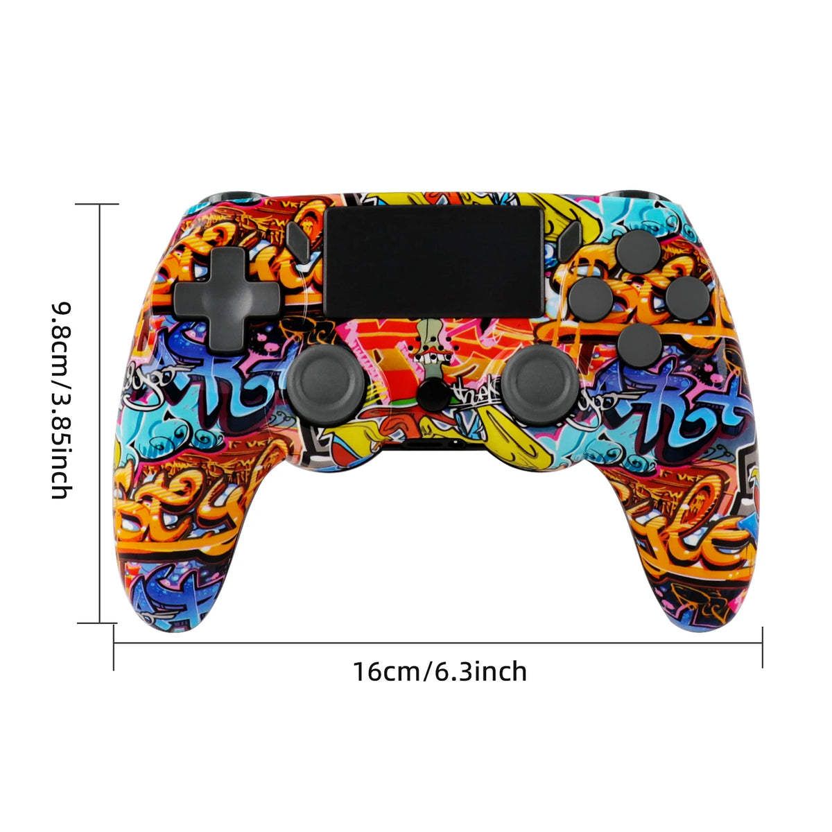 GAMINJA P47 Wireless Bluetooth Controller Gamepad With 6-axis Gyroscope PC Joystick touchpad Dual Vibration For PS4 PC Wins 7 8