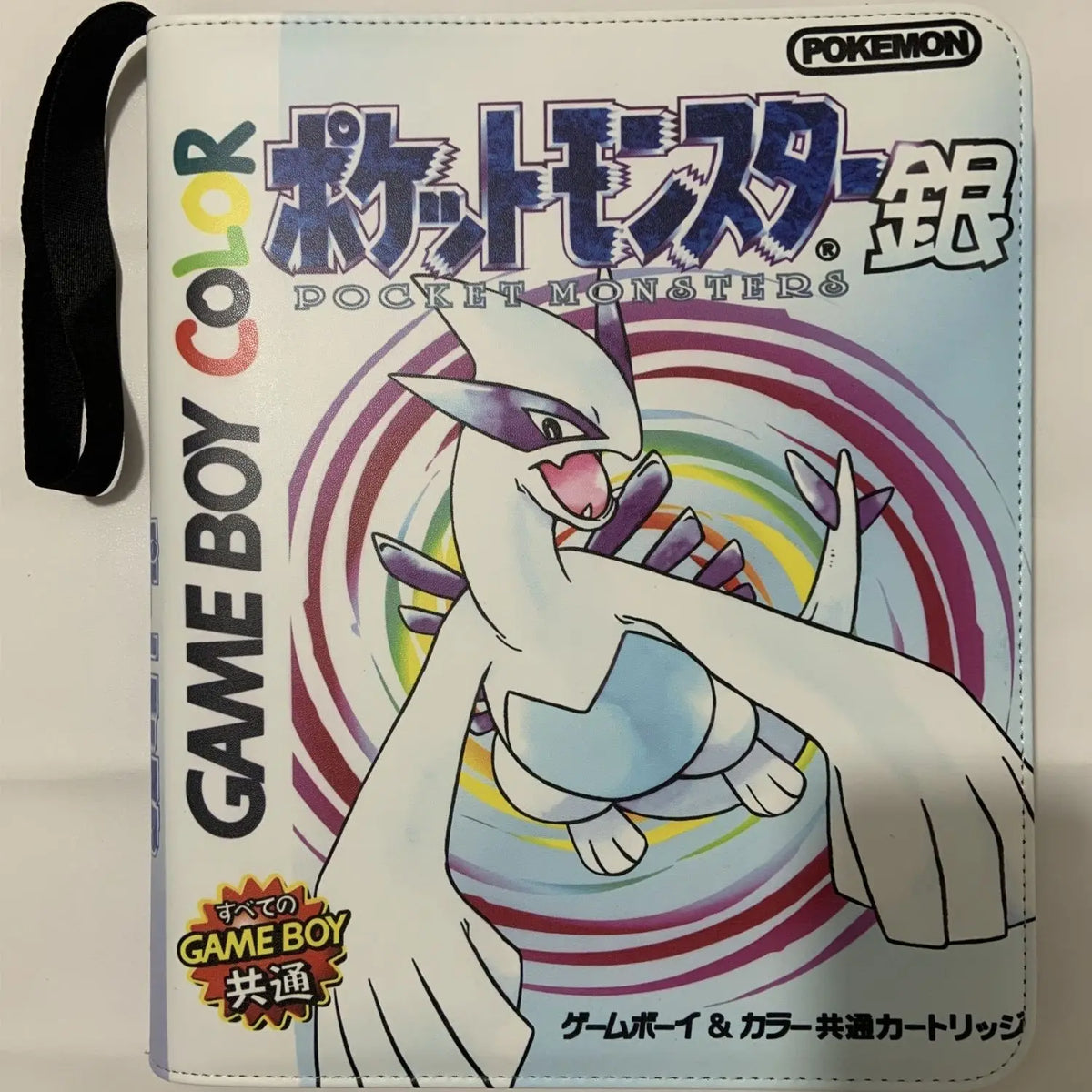 Pikachu Cartoon Anime Battle Card Booklet Zipper