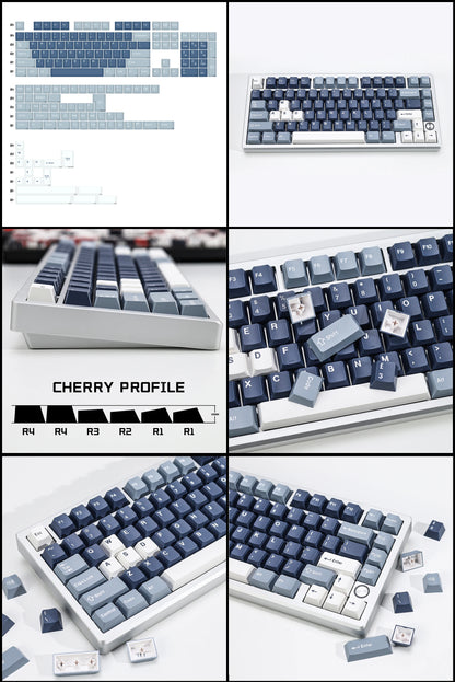 KBDiy GMK Keycap Double Shot GMK Olivia Shoko Jamon WOB Red Samurai Botanical PBT Keycaps Cherry Profile for Mechanical Keyboard