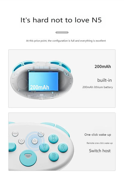 Aolion Wireless Controller For Nintendo Switch Controller Pro Gamepad Turbo Function For Nintend Switch 2/Lite/PC/iOS/Android