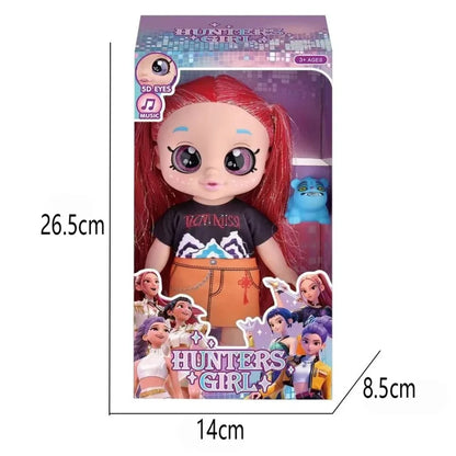K-Pop Demon Hunters Doll: Hasbro Musical & 5D Glitter Eyes