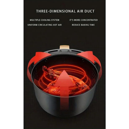 4.5L Large-Capacity Air Fryer — Touch-Control Home Appliance for Fries and Fried Chicken