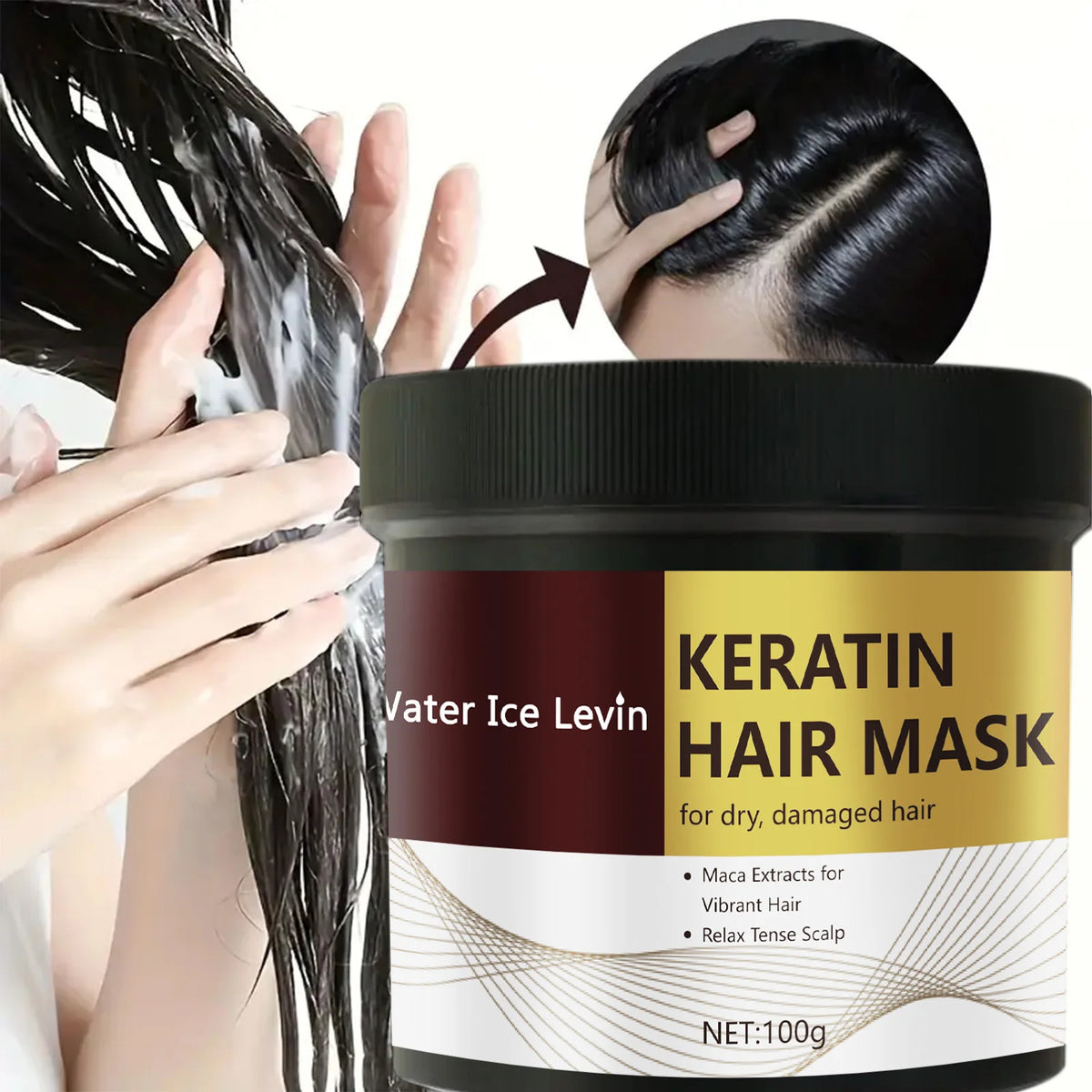 Magical Keratin Hair Mask 5 Seconds Fast Repair Damaged Frizzy Hair Soft Smooth Shiny Straightening Deep Moisturizing Hair Care