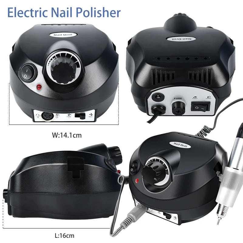 Nail Polish Kit Acrylic Nail Kit Poly Nail Gel Set With Nail Lamp Nails Extension Glitter Gel UV Building Gel Manicure Tools Set