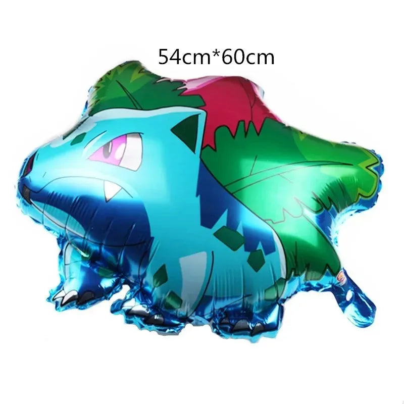 1/6pcs Pikachu Balloon Dream Theme Birthday Party Decorations Pikachu Bulbasaur Theme Party Balloon Decoration Supplies