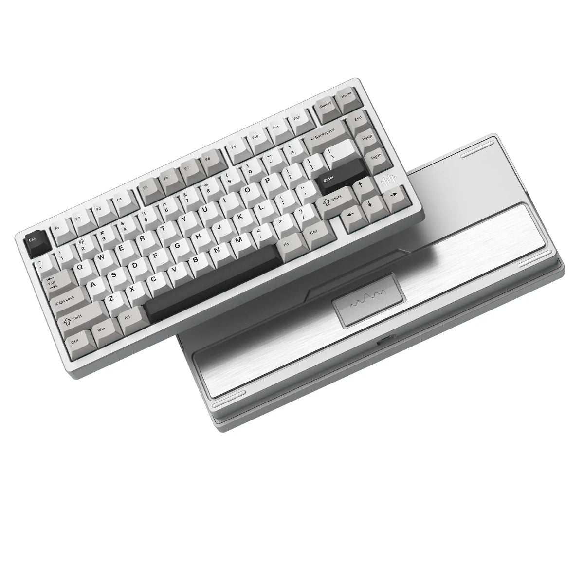 Womier RD75 75% Wireless Mechanical Keyboard Quick Release Aluminum Custom QMK/VIA Tri-Mode Hot Swappable Keyboard