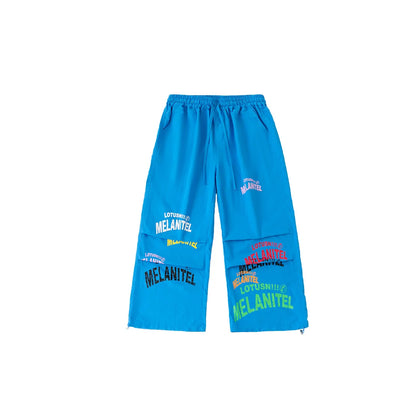Girls Hiphop Group Jazz Dance Performance Clothes Loose Short Sleeve Top Pants Street Dance Costumes Wear