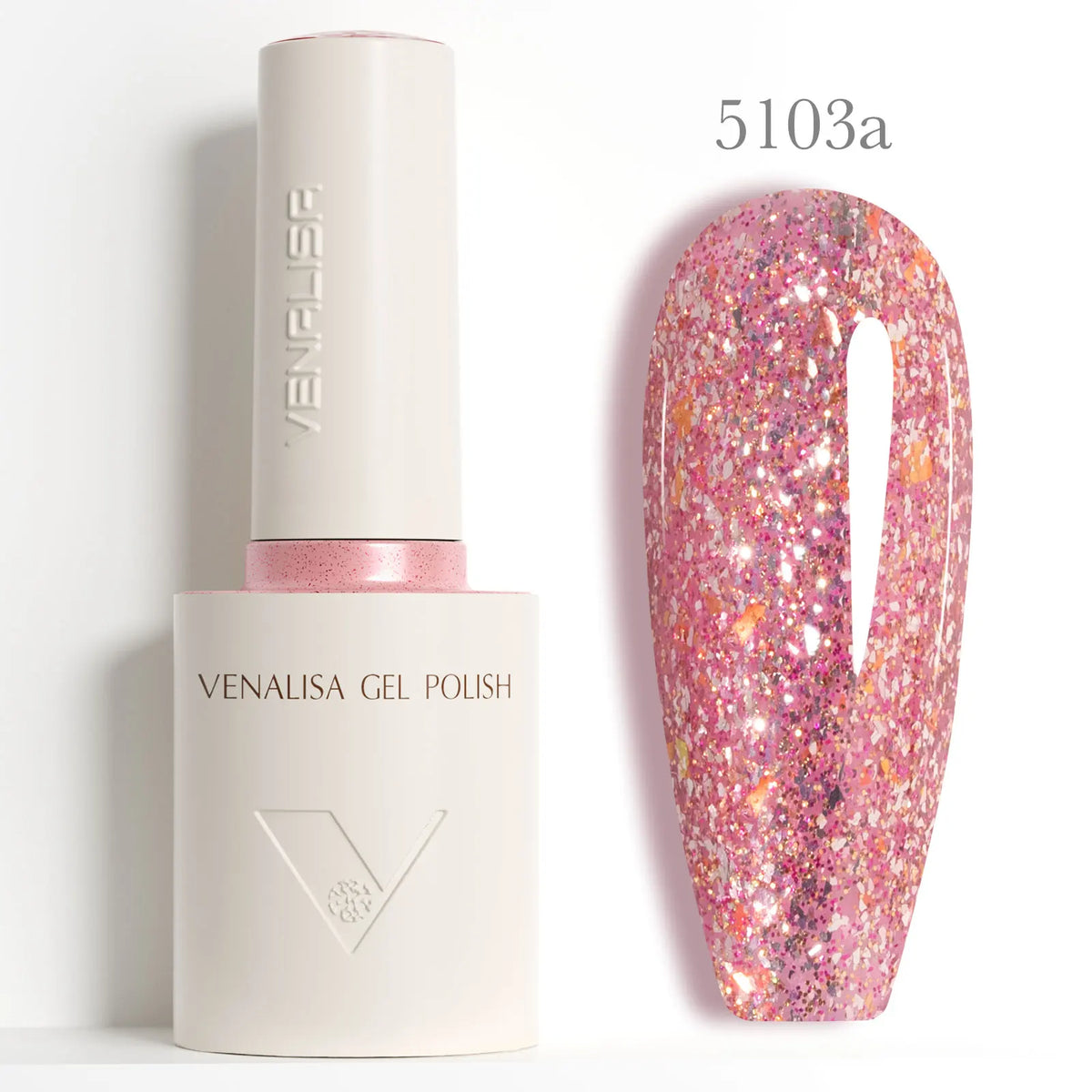 VENALISA 10ml Nail Gel Polish 90Colors HEMA/TPO Free UV LED Soak Off Long Lasting High Gloss Base TopCoat for Salon DIY Manicure