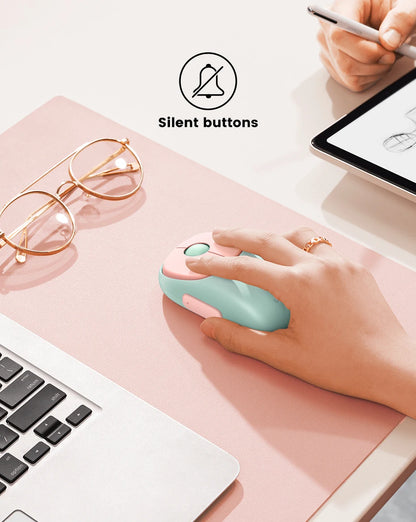 UGREEN Wireless Mouse Bluetooth 5.0 3.0 2.4G Rechargeable Mouse 4000 DPI Charging Bluetooth Mouse For MacBook iPad Tablet Laptop