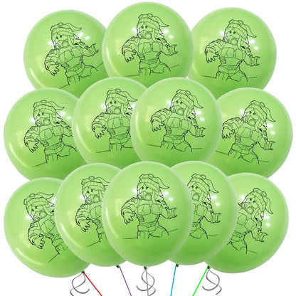 Cartoon Latex Balloons 12inch Lots Package Birthday Party Roblox Kids Favors Birthday Baby Shower Supplies Balloon Decorations