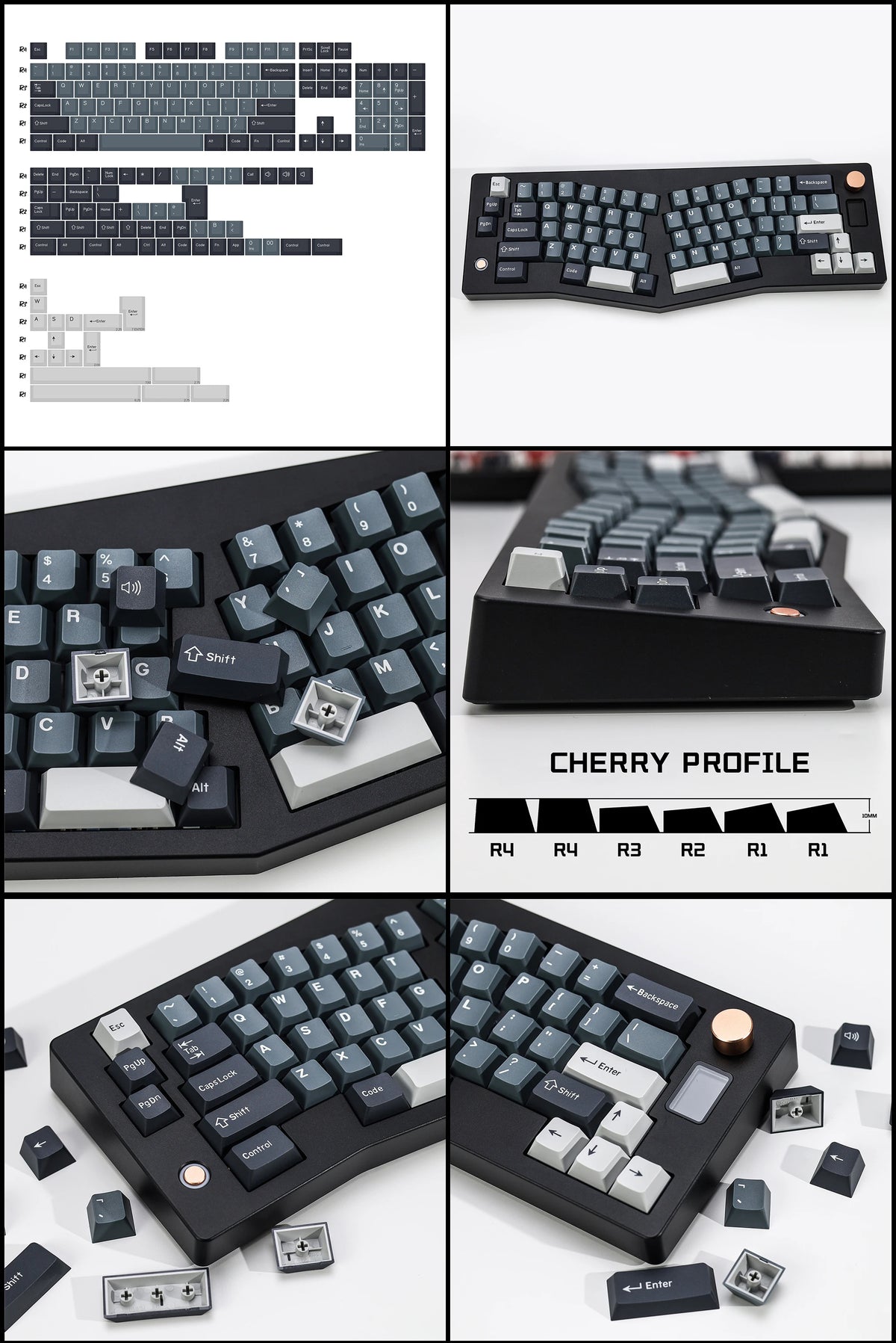 KBDiy GMK Keycap Double Shot GMK Olivia Shoko Jamon WOB Red Samurai Botanical PBT Keycaps Cherry Profile for Mechanical Keyboard