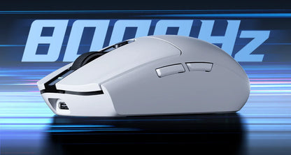 MCHOSE G3 Ultra Wireless Gaming Tri-Mode Mouse PAW3395 26000DPI 8K Polling Rate 64g Ultra-Lightweight Office Mouse