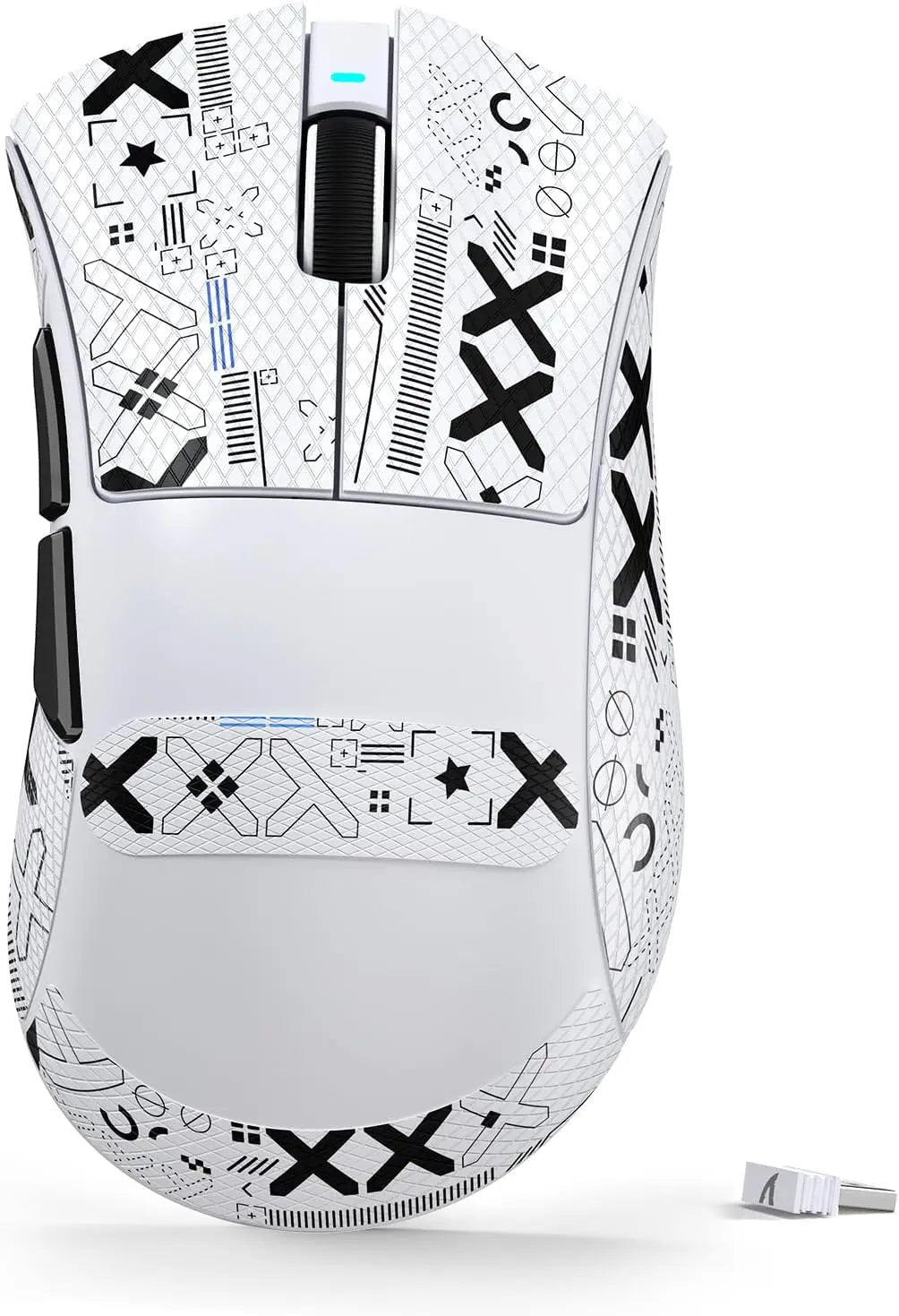 ATTACK SHARK V3 Light Wireless Gaming Mouse PAW3311 Sensor 25000DPI500mAh, 62g 25KDPI 2.4G/BT/USB-C Rechargeable Wireless Mouse