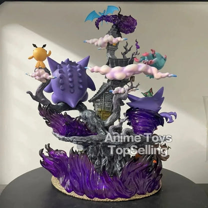30cm/11.81in Anime Pokemon Figure Gengar Action Figures Pvc Collection Model Toys for Gifts