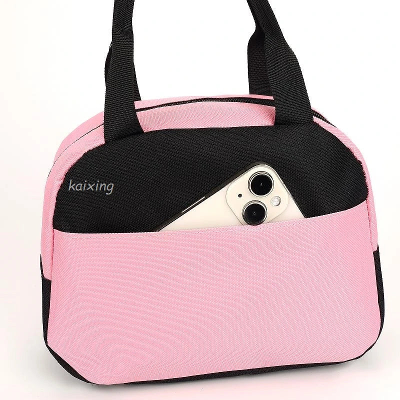 New Lunch Bags KPop Demon Hunters Print Women Men Large Capacity Picnic Drink Thermal Bag Portable Outdoor Food Lunch Handbags