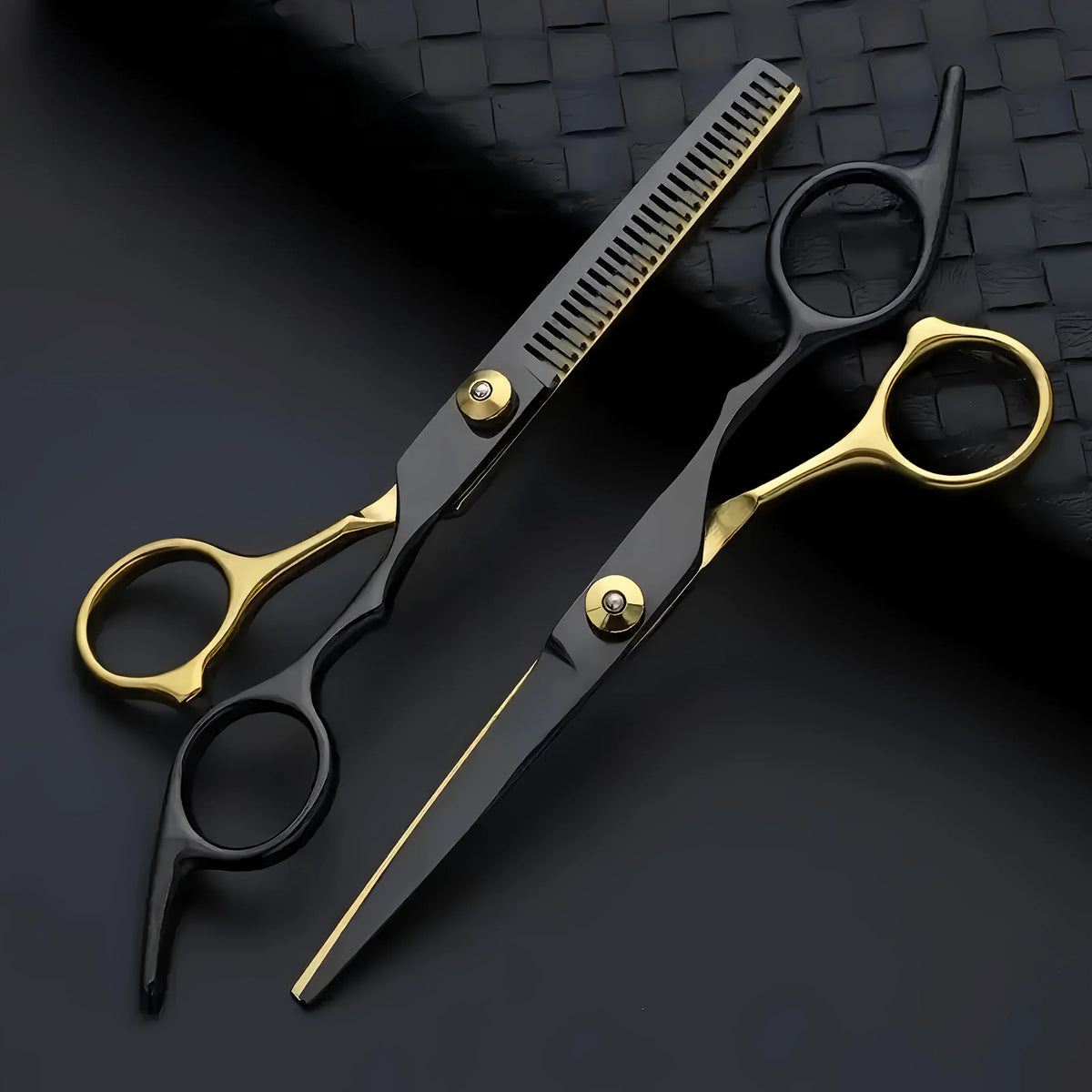 2pcs hair scissors set, special flat-tooth magic scissors for home use to trim bangs by oneself