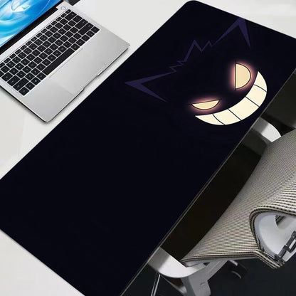 Pokémon Gengar & Ghost-Type XXL Gaming Mouse Pad: Purple Shadow Anime Desk Mat