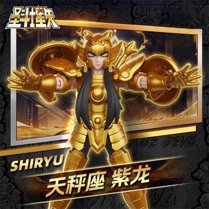 New Blokees Gold Saint Building Block Saint Seiya Assembling Toys Aiolos Sagittarius Items Assembly Action Figure Ornaments Gift