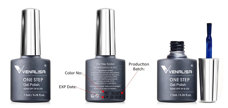 VIP5 Venalisa Nail Gel Polish Kit HEMA FREE Jelly Pink Nude Color Sparkle Gel Varnish Self Leveling Gel Nail Varnish Whole Set