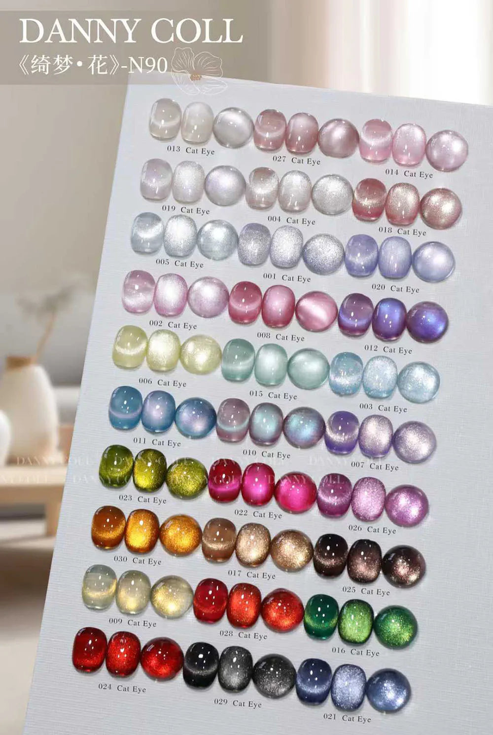 New Cat Eye Gel Nail Polish Collection Set With Free Display UV LED Gel Polish 9D Magnet Cat's Eye Magenetic Gel 30pcs/set 15ml