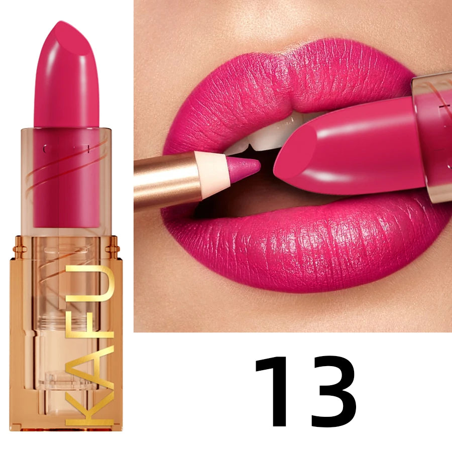 14-color matte lipstick,non-fading,long-lasting velvet finish,smooth matte lip makeup lip tint cosmetic for women gift lipgloss