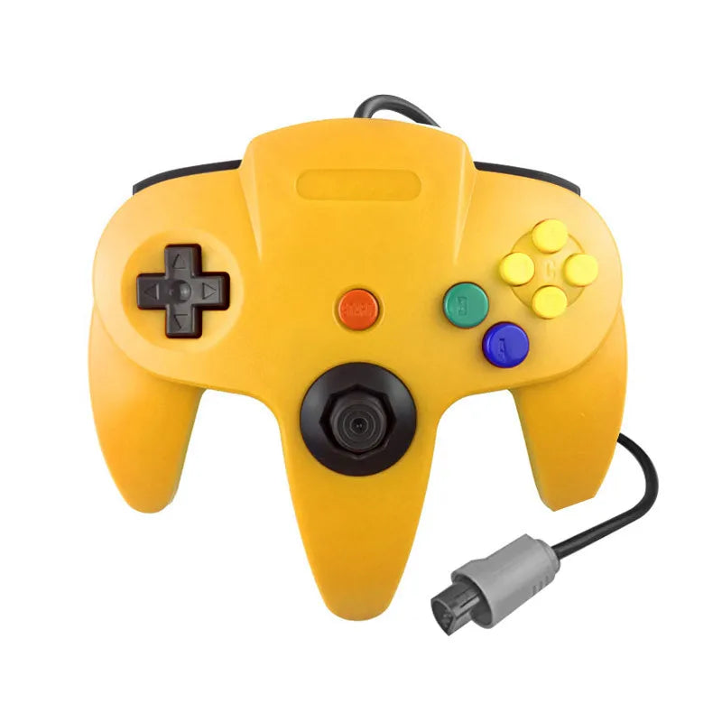 Wired Transparent Gaming Joystick for N64 Gamepad Game Controller for N64 Console