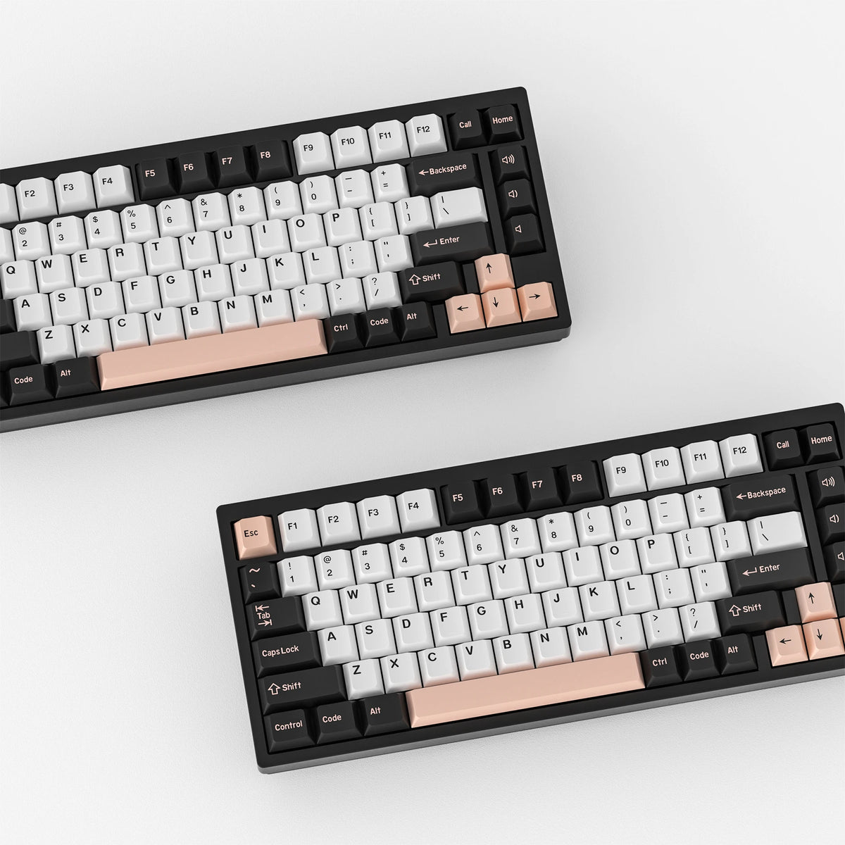 KBDiy GMK Keycap Double Shot GMK Olivia Shoko Jamon WOB Red Samurai Botanical PBT Keycaps Cherry Profile for Mechanical Keyboard