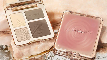 Judydoll Highlight Facial Contouring Palette Matte Brighten Three-dimensional Shadow Lasting Glow Shimmer Powder Cosmetics