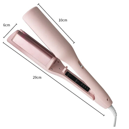 32MM Electric Curling Iron Automatic Lambswool Curling Tool Long Lasting Styling French Styling Rotating Anti-Flame Design
