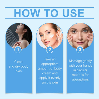 Body Firming Cream Tightening Improve Sagging Skin Lotion Increase Elasticity Nourishing Moisturizing Lifting Brighten Skin Care