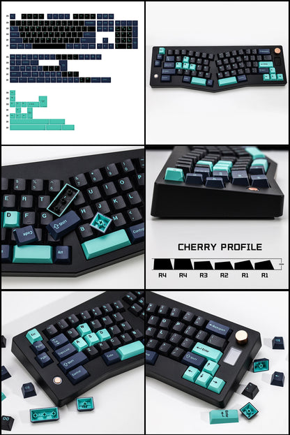 KBDiy GMK Keycap Double Shot GMK Olivia Shoko Jamon WOB Red Samurai Botanical PBT Keycaps Cherry Profile for Mechanical Keyboard