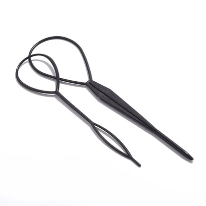 1/3 pcs Plastic Magic Pull Hair Pin Clip Hair Braid Ponytail Maker Accessories Diy Hair Styling Tail Tool Fashion Salon