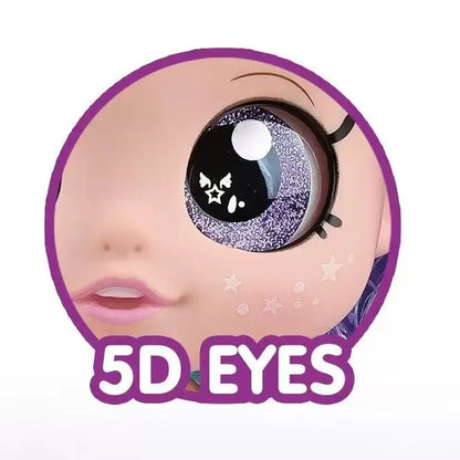 K-Pop Demon Hunters Doll: Hasbro Musical & 5D Glitter Eyes
