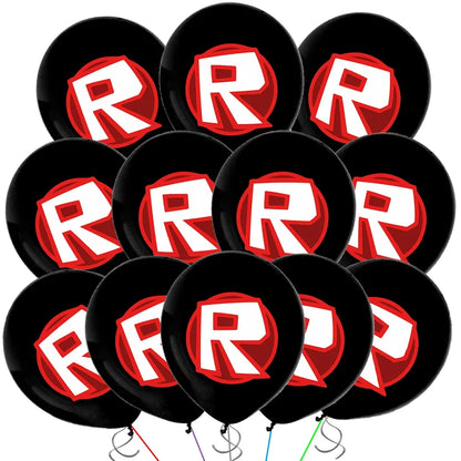 Cartoon Latex Balloons 12inch Lots Package Birthday Party Roblox Kids Favors Birthday Baby Shower Supplies Balloon Decorations