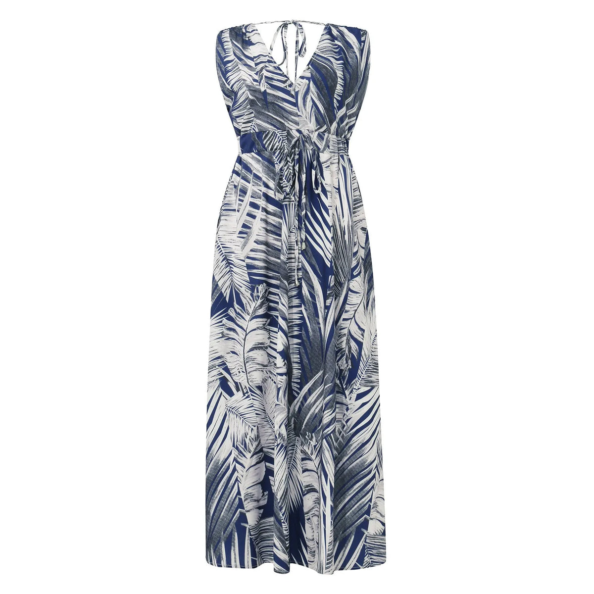 Summer Women Chiffon Floral Long Dress French Style Short Sleeve Elastic A-line Dresses Summer Bohemian Print Beach Dress