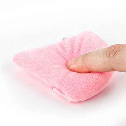 1/2/3/6Pcs Triangle Velvet Powder Puff Face Cosmetic Eye Beauty Makeup Tool Reusable Sponge Washable Mini Powder Puff Accessorie