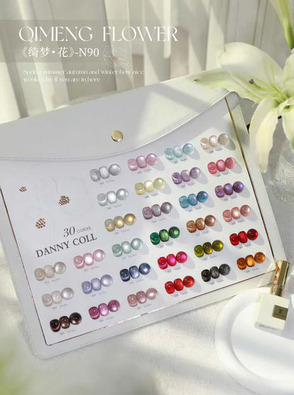 New Cat Eye Gel Nail Polish Collection Set With Free Display UV LED Gel Polish 9D Magnet Cat's Eye Magenetic Gel 30pcs/set 15ml