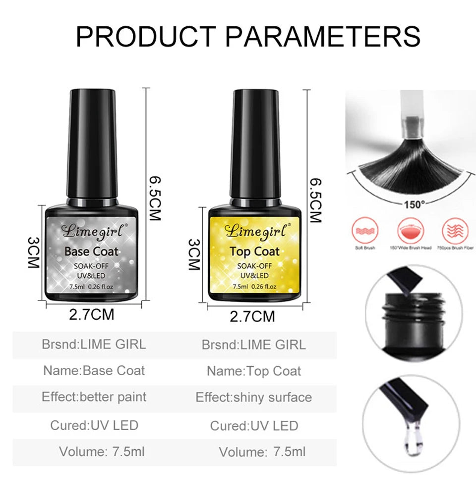 LIMEGIRL15ml Nail Gel Kit for Quick Expansion Nail Art Polymer Gel Nail Tool Finger Expansion Acrylic Gel Polisher Nail Art Set