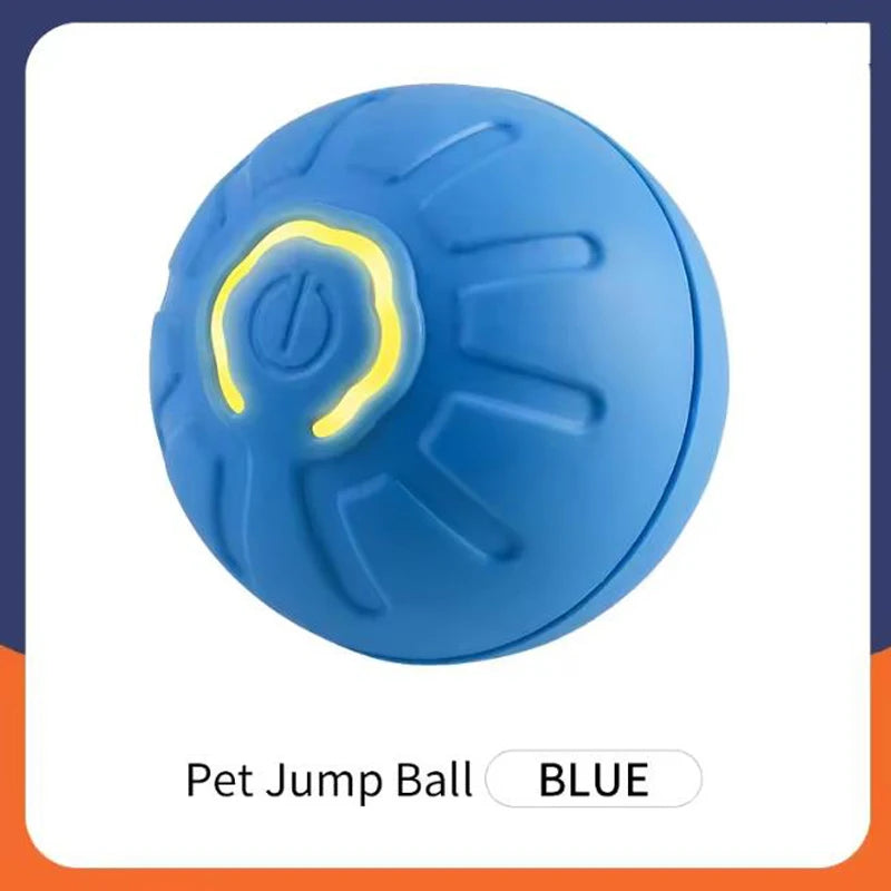 Intelligent pet toy ball electronic pet interactive toy moving ball USB puppy automatic moving bounce gift cat products.